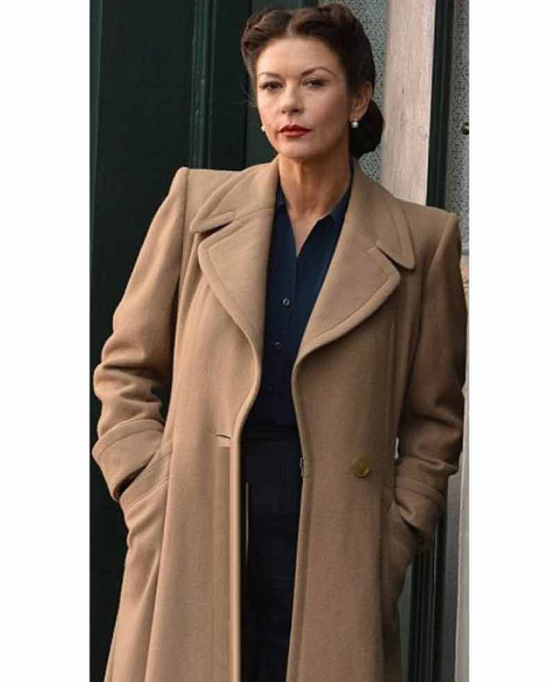 Dad's Army Catherine Zeta Jones Trench Coat